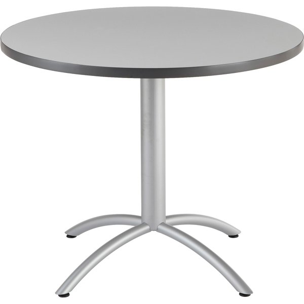 Iceberg Cafe Table, 36" Round, 36"x30", Gray ICE65621